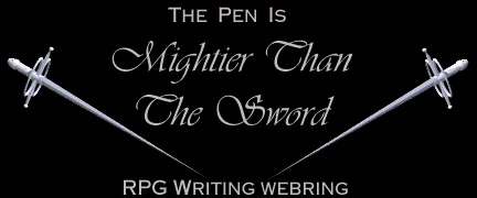 The Pen Is Mightier Than the Sword RPG Writing Webring